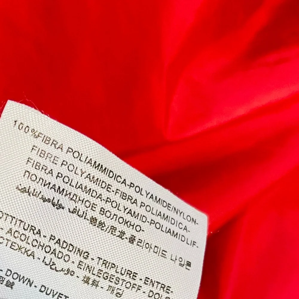 Moncler Vibrant Red/Pink windbreaker Jacket size small - Picture 6 of 12